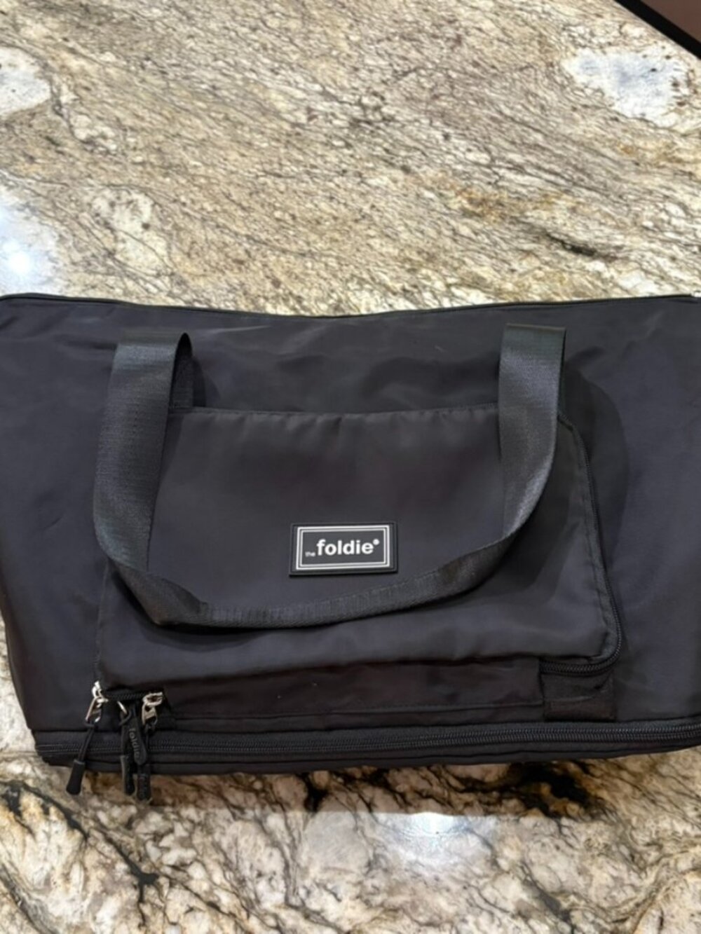 The Foldie Travel Bag Black